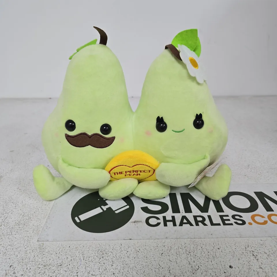 SWIZZELS PERFECT PEAR PLUSH TOY PAIR – LOVE HEARTS