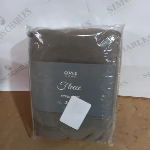 OUTLET COZEE HOME FLEECE DEEP FITTED SHEETS