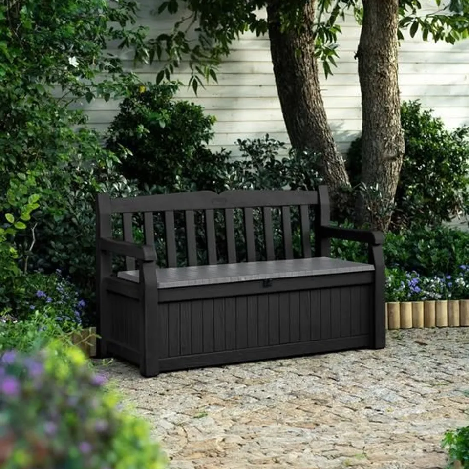 KETER EDEN STORAGE BENCH RRP £129.99