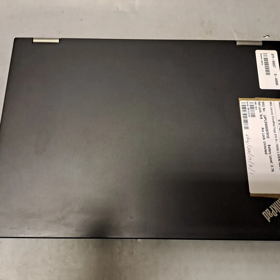 LENOVO THINKPAD YOGA 370 I5