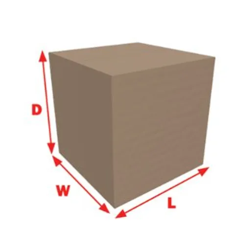 PALLET OF APPROXIMATELY 1,200 05STSW22 ALLPACK DURABOX™ 0201 SINGLE WALL GLUED CARTON 70% RECYCLED 203 X 203 X 203MM (8 X 8 X 8") C/W PRINT REF FSC® BOXES