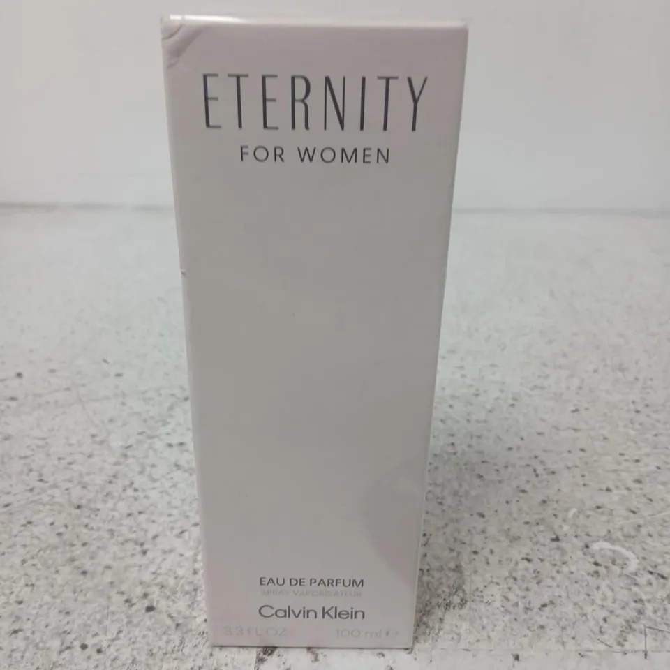 BOXED AND SEALED CALVIN KLEIN ETERNITY EAU DE PARFUM 100ML