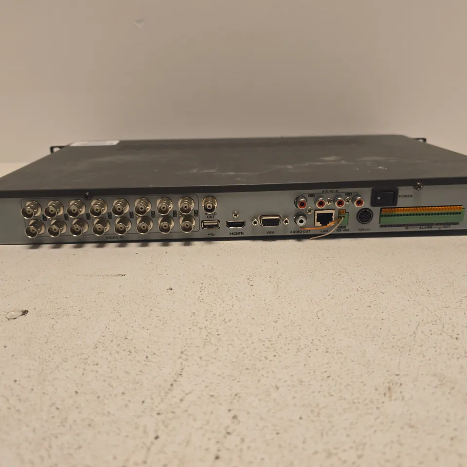 HIKVISION CCTV DVR – 1U RACK-MOUNT WITH MULTIPLE BNC INPUTS, HDMI & VGA OUTPUTS