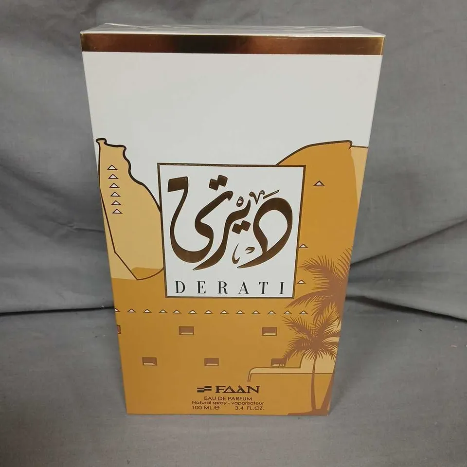 TWELVE BOXED DERATI EAU DE PARFUM 100 ML 
