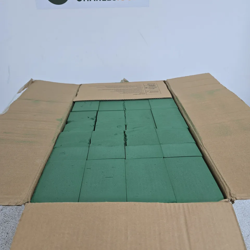SIMPA 20 PIECE FLORAL FOAM WET BRICK GREEN