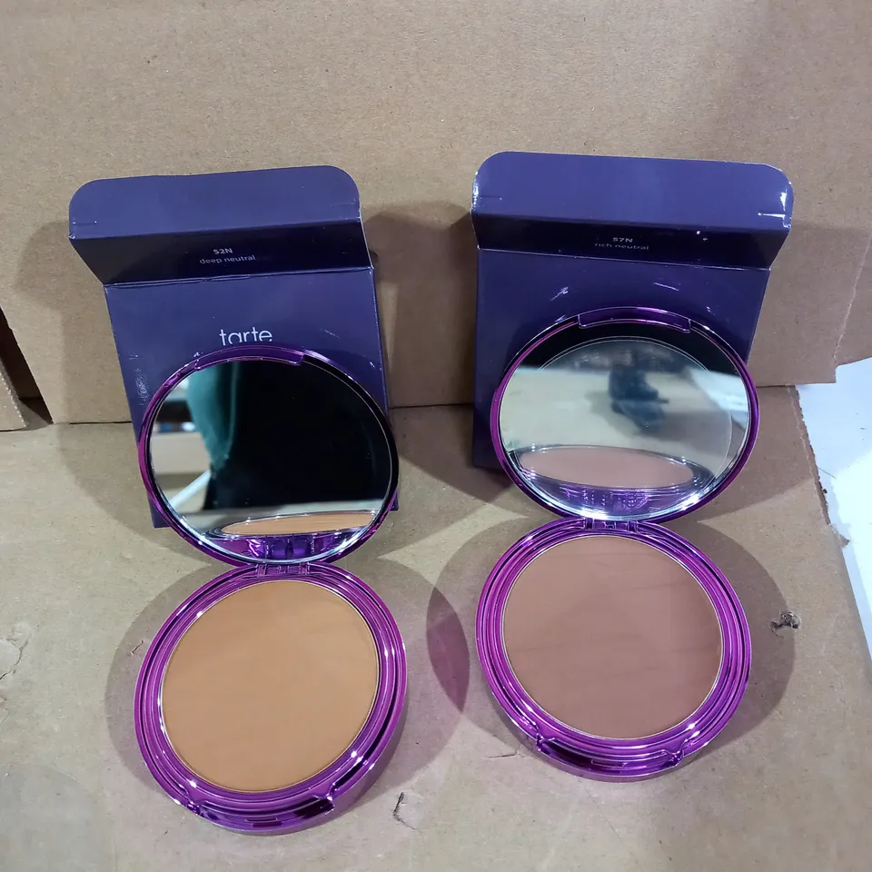 LOT OF 2 TARTE SHAPE TAPE PRESSED POWDER MAKEUP