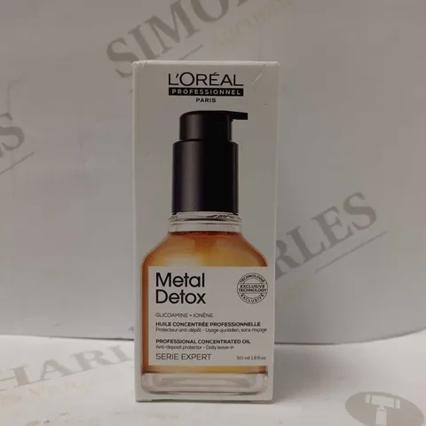 L'ORÉAL PROFESSIONNEL SERIE EXPERT METAL DETOX ANTI-DEPOSIT PROTECTOR CONCENTRATED OIL 50ML