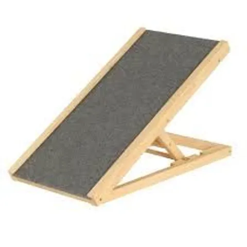 BOXED DOG RAMP ADJUSTABLE HEIGHTS
