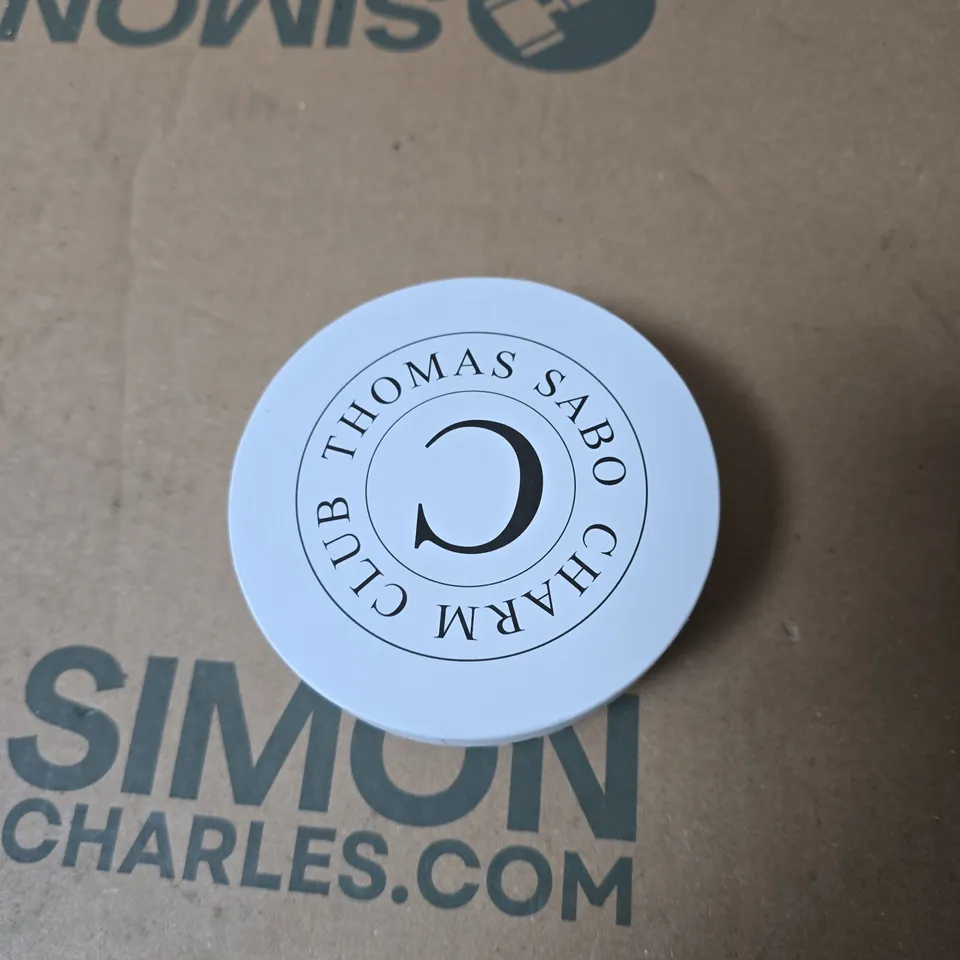 THOMAS SABO CHARM CLUB WHITE BEAD BRACELET 