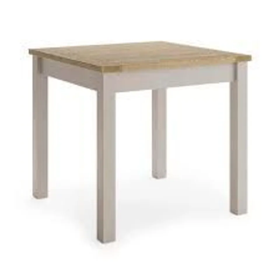 BOXED OLNEY COMPACT SQUARE DINING TABLE OAK (1 BOX)