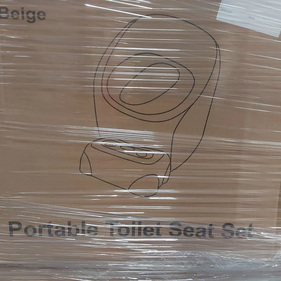PALLET CONTAINING A LARGE QUANTITY OF PORTABLE TOILET SEAT SETS AND OTHER ASSORTED PRODUCTS 