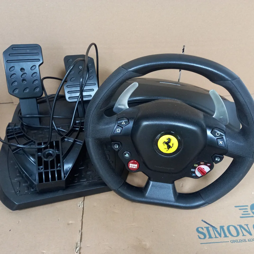 THRUSTMASTER T80 FERRARI 488 GTB EDITION RACE WHEEL