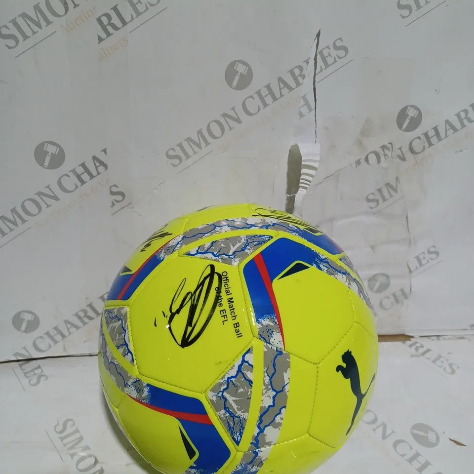 EFL CHAMPIONSHIP SIGNED BALL