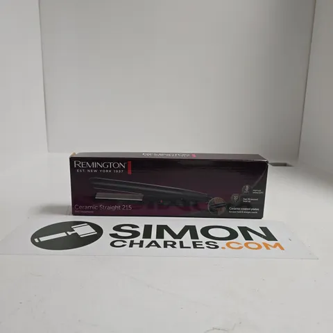 REMINGTON CERAMIC STRAIGHTENER β 215Β°C, BOXED