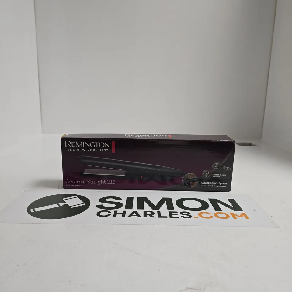 REMINGTON CERAMIC STRAIGHTENER – 215°C, BOXED
