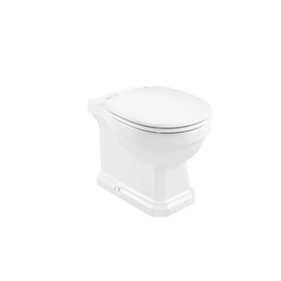BRAND NEW BOXED ROCA CARMEN RIMLESS BACK TO WALL WC PAN - WHITE