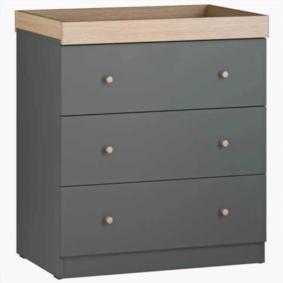 BOXED LITTLE ACORNS BURLINGTON DRESSER - CASHMERE & GREY ASH (2 BOXES)