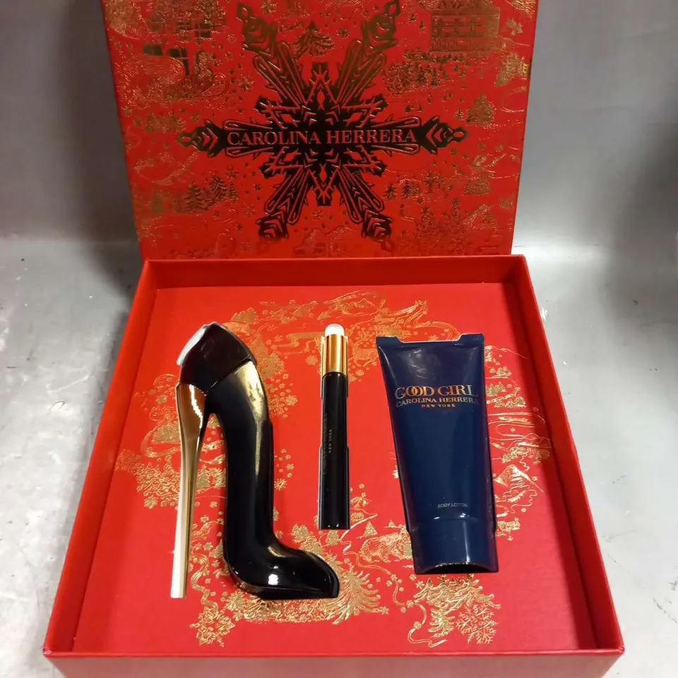 BOXED CAROLINA HERRERA GOOD GIRL NEW YORK GIFT SET