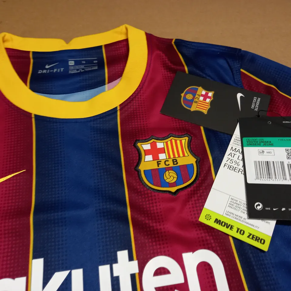 F.C.B YOUTH UNISEX FOOTBALL JERSEY - XL