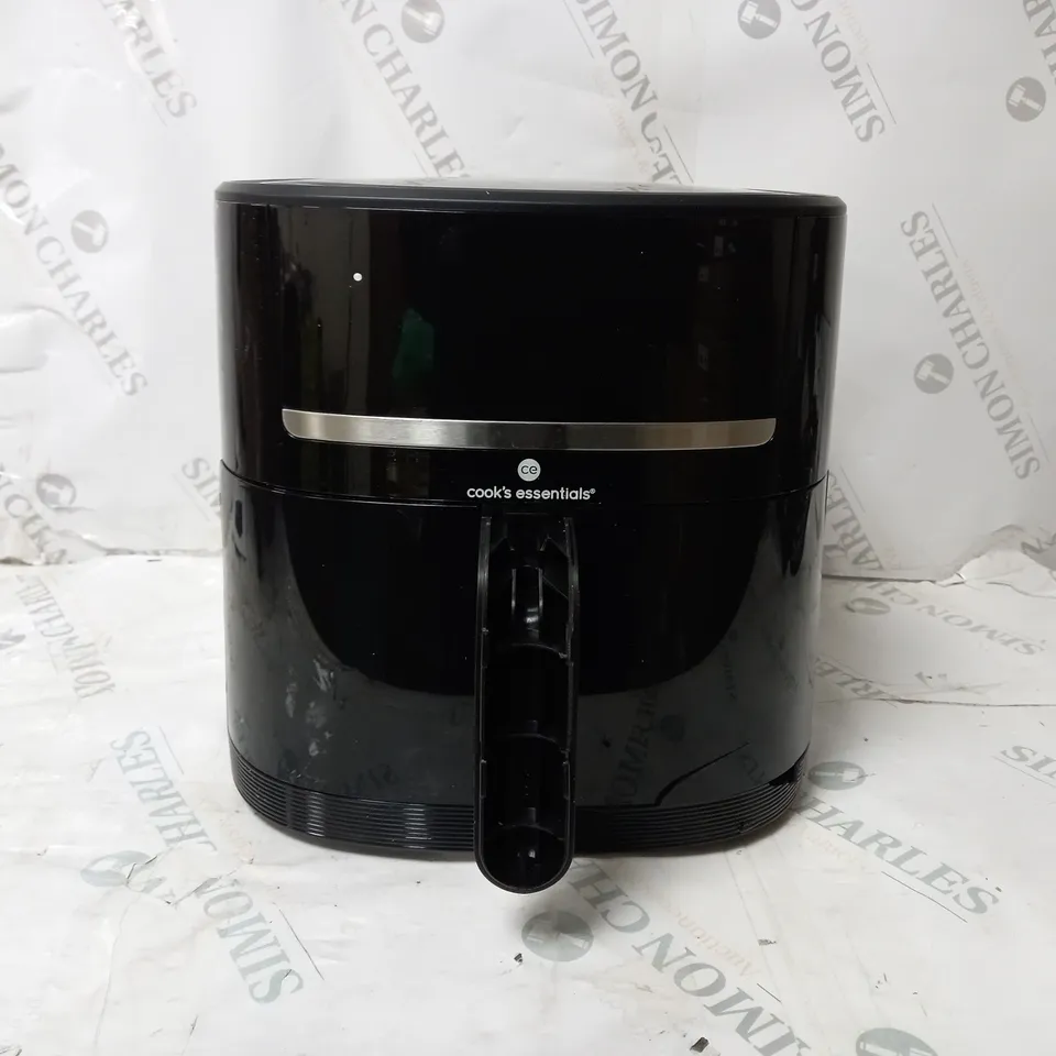 BOXED COOK'S ESSENTIALS 4L AIR FRYER IN BLACK
