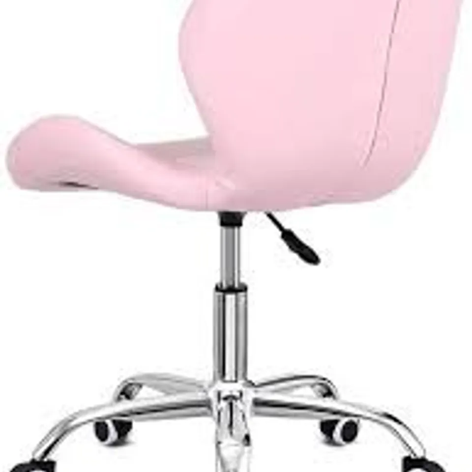 BOXED LUELLA OFFICE SWIVEL CHAIR IN PINK