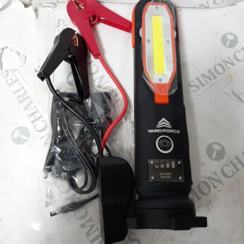 YARD FORCE 12V MULTI FUNCTION TORCH & JUMP STARTER