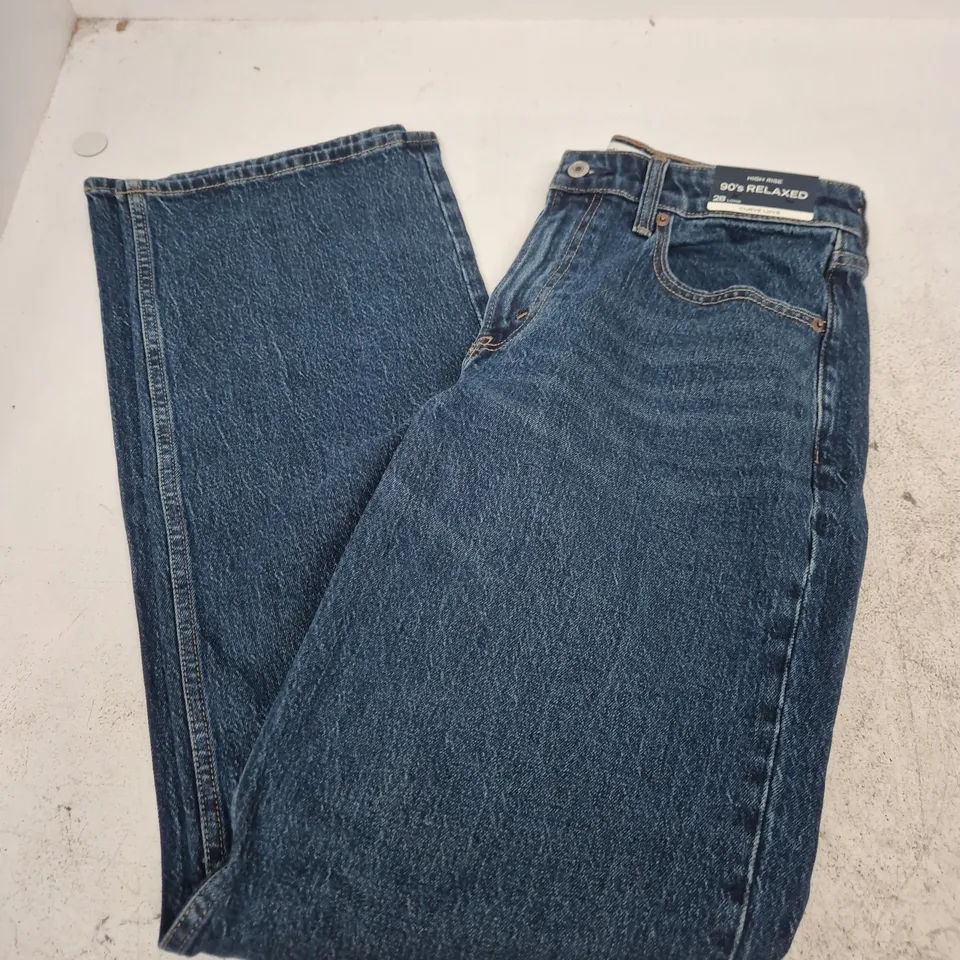 ABERCROMBIE & FITCH HIGH RISE 90'S RELAXED JEANS – WOMEN'S, 28 LONG