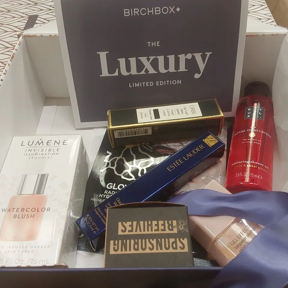 PALLET CONTAINING A VERY LARGE QUANTITY OF ASSORTED BEAUTY RELATED PRODUCTS INCLUDING: BIRCHBOX BEAUTY BOXES ECT