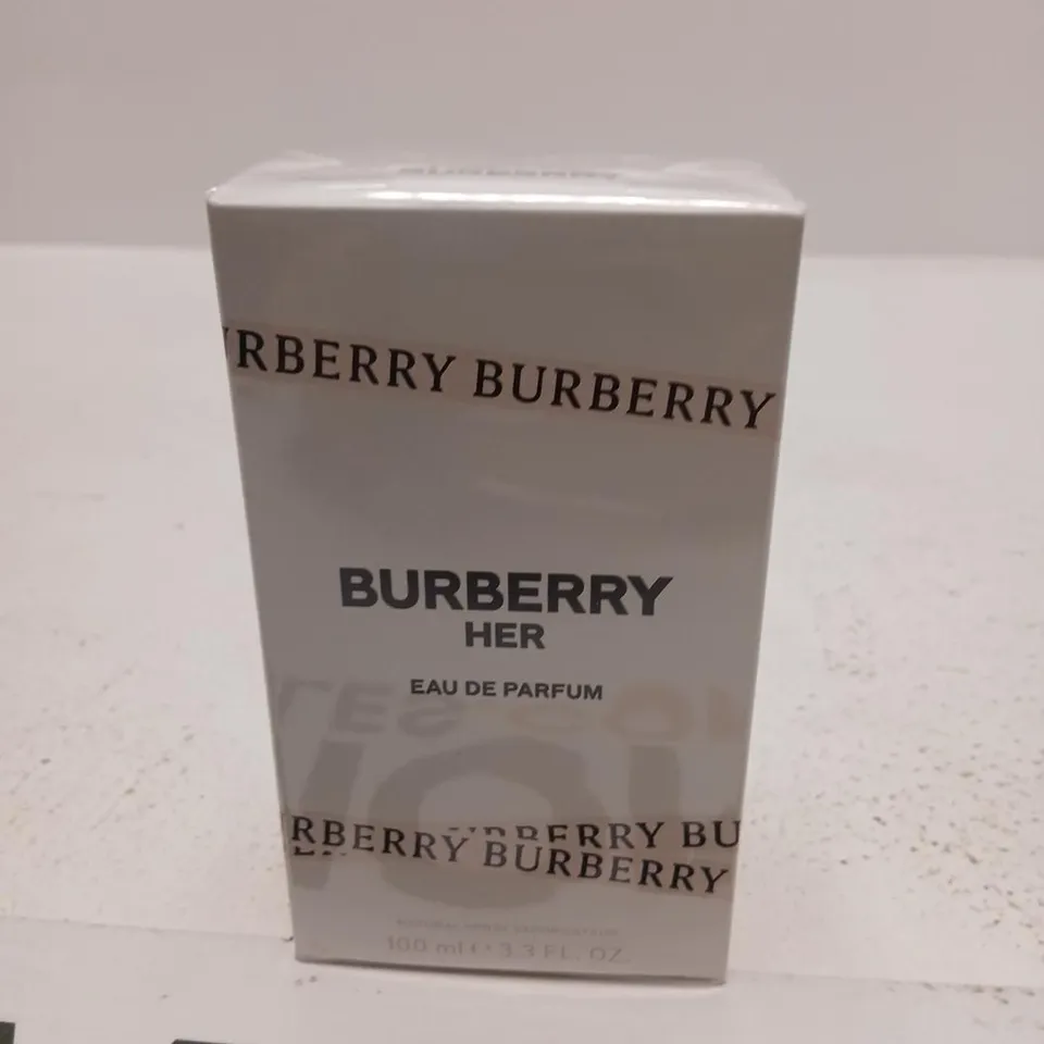 BOXED AND SEALED BURBERRY HER 100ML EAU DE PARFUM