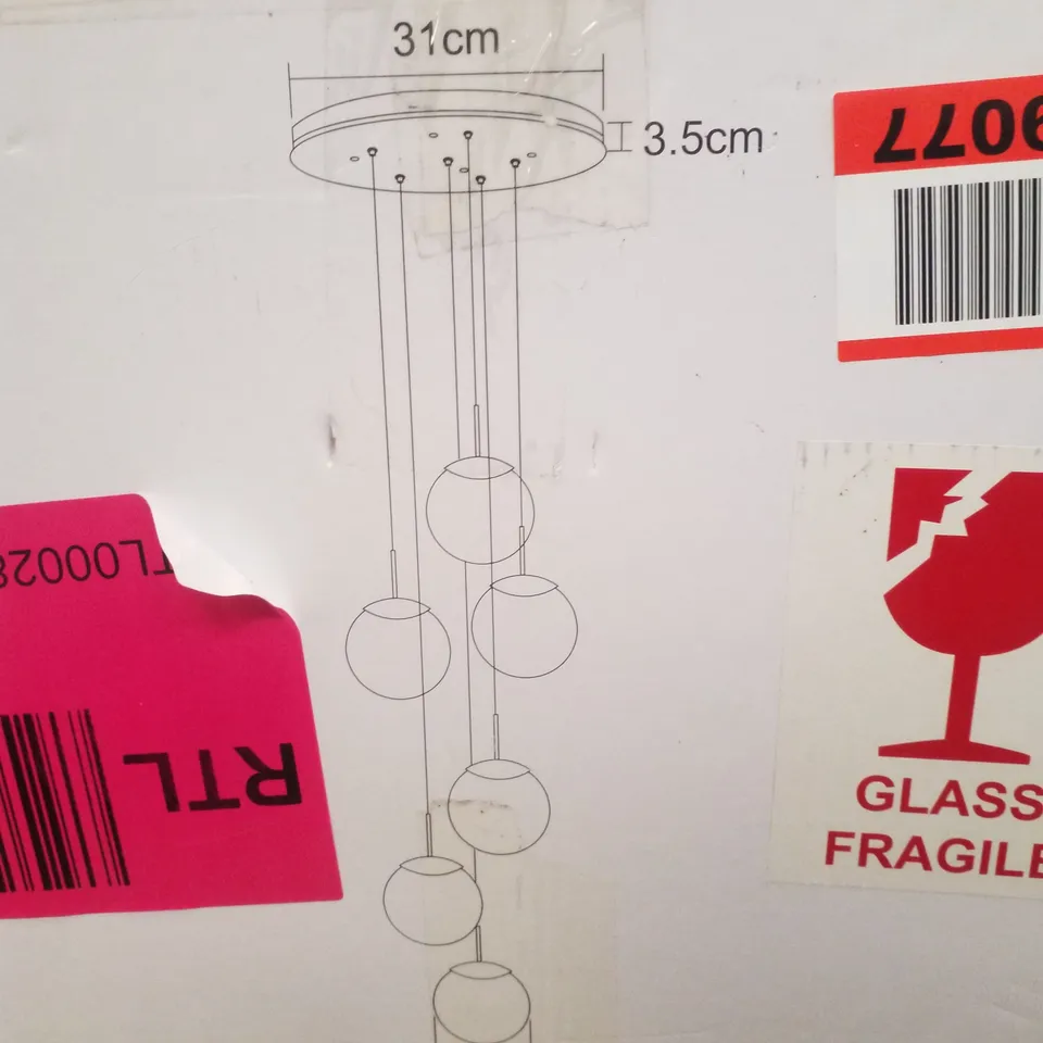 BOXED CBJKTX PENDANT LIGHT 6-LIGHT 