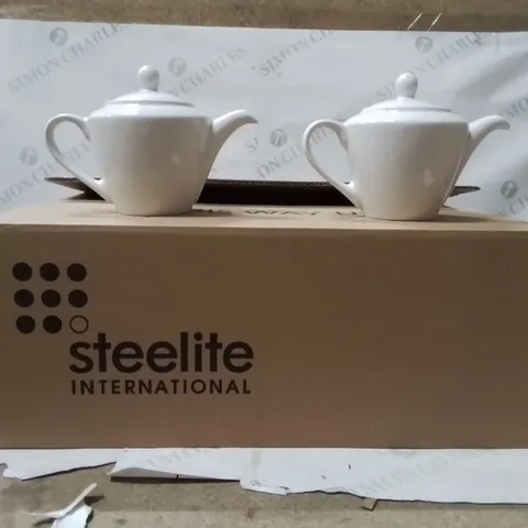 BOXED STEELITE SIMPLICITY WHITE TPOT HARMONY APPROXIMATELY 6