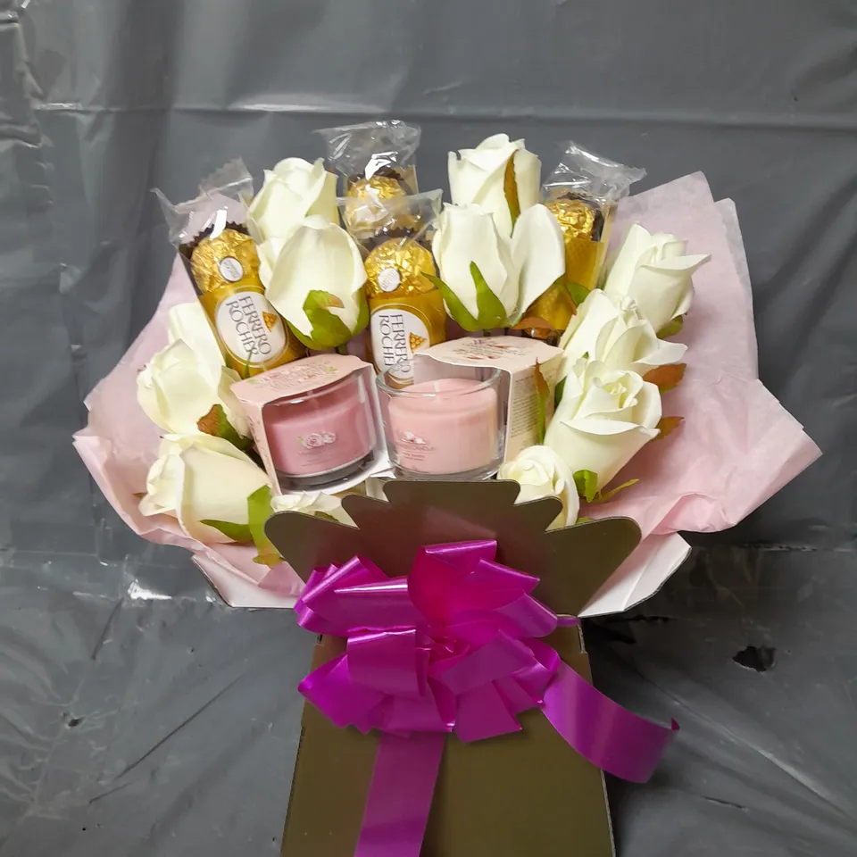 YANKEE CANDLE AND FERRERO ROCHER BOUQUET RRP £36.99