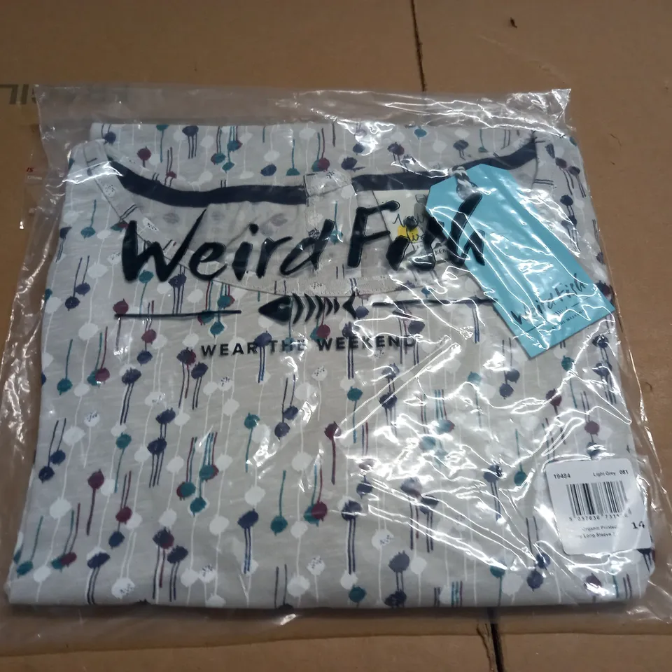 WEIRDFISH JERSEY LONG SLEEVE TEE - 14