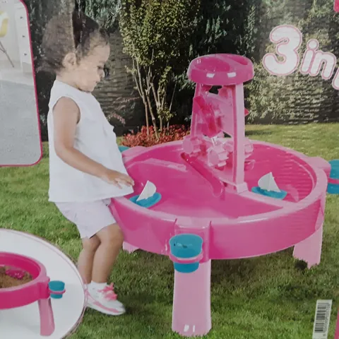 BOXED DOLU UNICON WATER AND SAND ACVTIVITY TABLE
