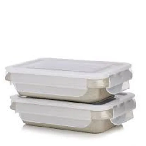CURTIS STONE SET OF 2 MULBERRY MINI BAKE AND STORE PANS WITH PLASTIC LIDS