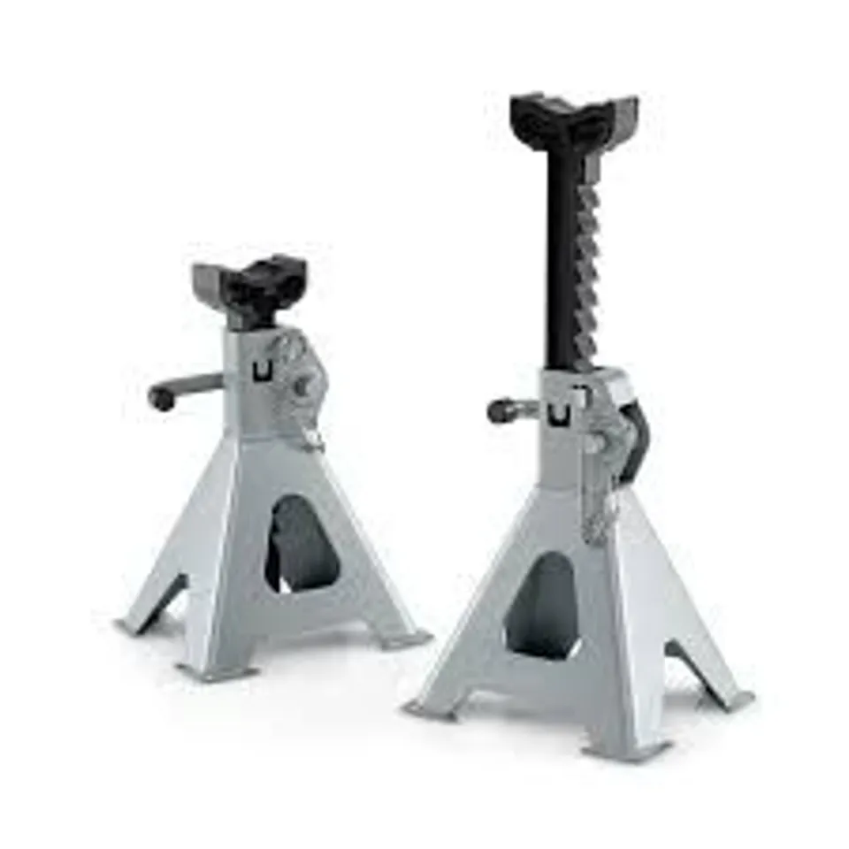 BOXED 2 TONS HEAVY-DUTY STEEL HIGH LIFT JACK STANDS