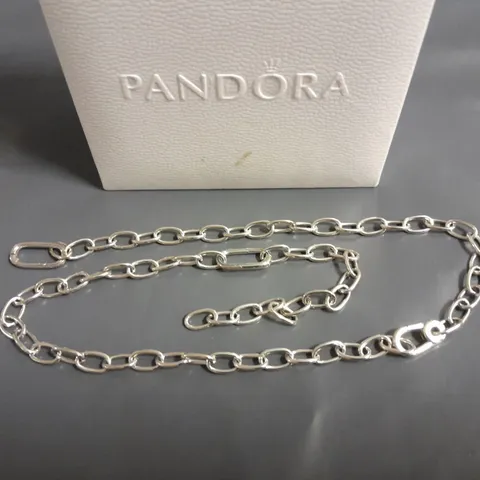 PANDORA CHAIN DETAIL NECKLACE