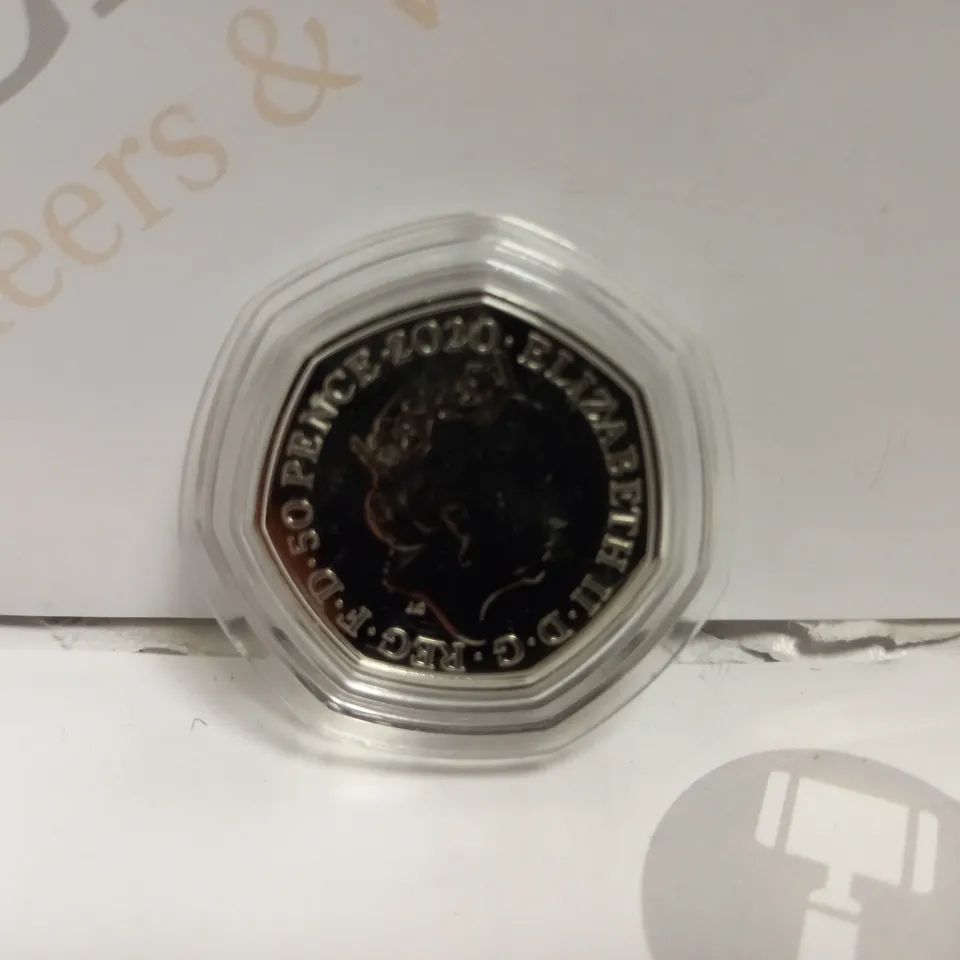 ROSALIND FRANKLIN DNA COLLECTABLE 50P COIN - 2020