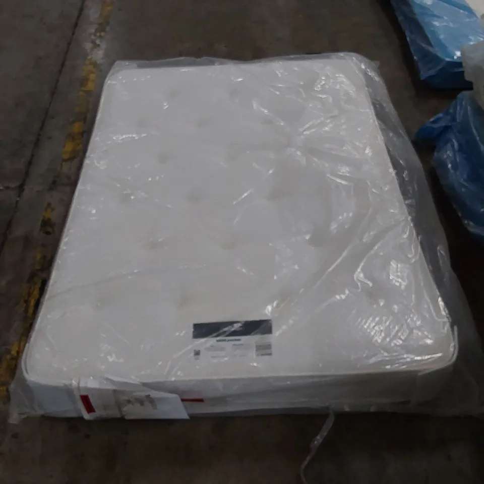 BAGGED DESIGNER DOUBLE 135CM SILENTNIGHT MIA 1000 POCKET ORTHO FIRM MATTRESS RRP £599