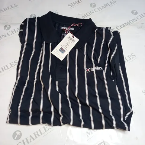 LAMBRETTA PINSTRIPE POLO - XL