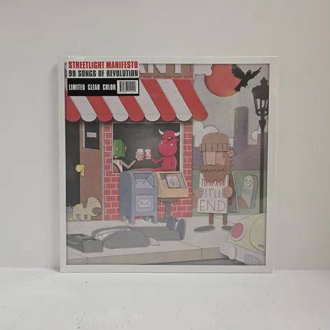 STREETLIGHT MANIFESTO 99 SONGS OF REVOLUTION LIMITED CLEAR COLOUR VINYL