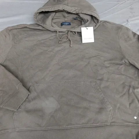 ALL SAINTS PATTON OTH HOODIE IN NEO GREEN - XXL