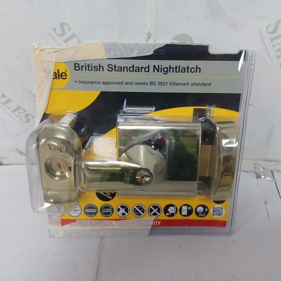 YALE BRITISH STANDARD NIGHTLATCH