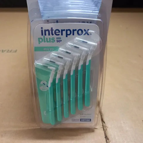 LOT OF 12 INTERPROX PLUS MICRO INTERPROXIMAL TOOTHBRUSHES