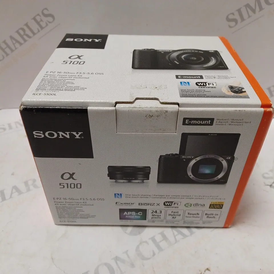 BOXED SONY 5100 CAMERA  (ILCE-5100L)