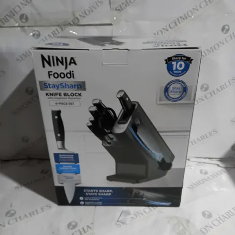 NINJA FOODI STAYSHARP KNIFE BLOCK SET 