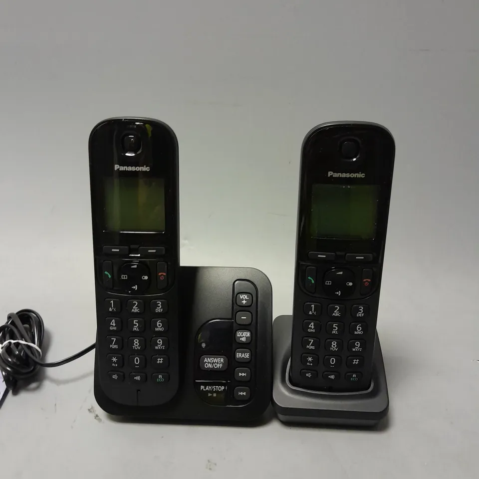 BOXED PANASONIC KX-TGC222 DIGITAL CORDLESS ANSWERING SYSTEM 
