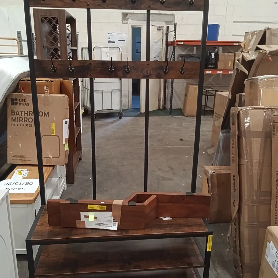 HOGA 12 HOOK FREESTANDING COAT STAND