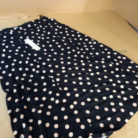 ROMAN TAUPE SPOT MIDI SKIRT - 16