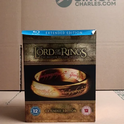 THE LORD OF THE RINGS: THE MOTION PICTURE TRILOGY – EXTENDED EDITION BLU-RAY BOX SET